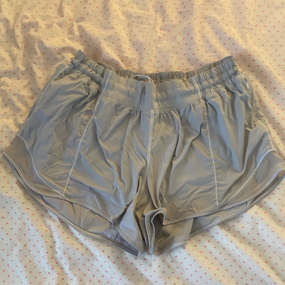 lululemon athletica Light Gray Women's Athletic Shorts